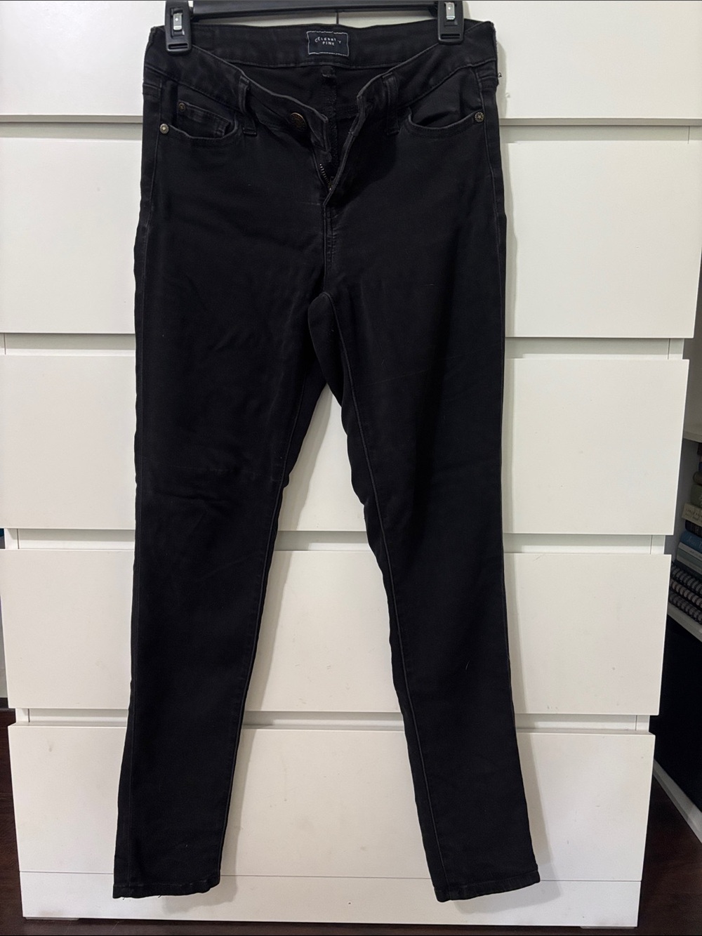 Celebrity Pink Black Skinny Jeans